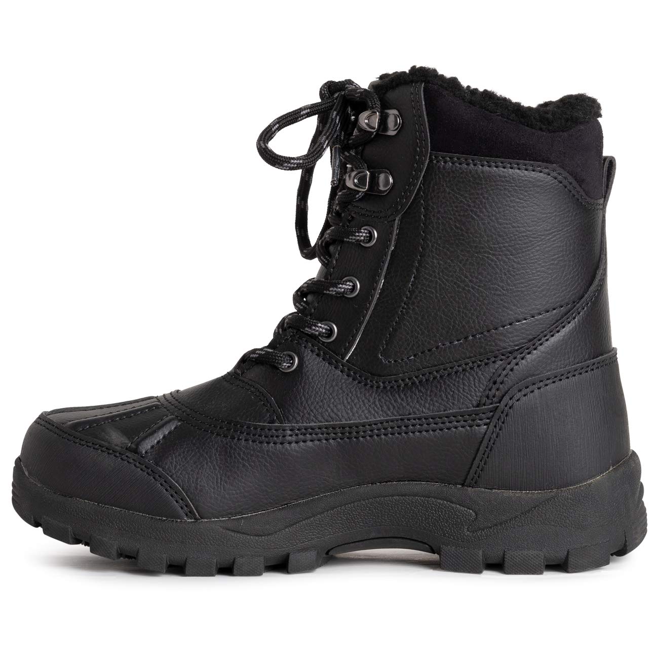 POLAR Mens Thinsulate Fully Lined Waterproof Deep Tread Durable Rubber Shell Thermal Winter Rain Snow Boots - Image 3